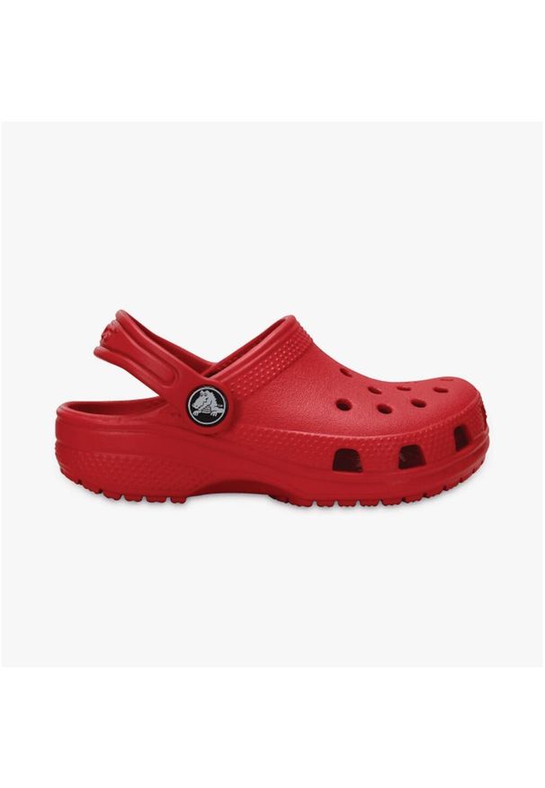 Chodaki dla dzieci Crocs Kids Toddler Classic Clog. Kolor: czerwony. Styl: sportowy