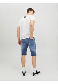 Jack & Jones - Jack&Jones Szorty jeansowe Cale 12223993 Granatowy Regular Fit. Kolor: niebieski. Materiał: bawełna #10