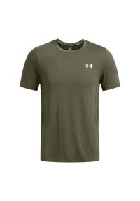 T-shirt Under Armour Vanish Seamless. Kolor: zielony, biały, wielokolorowy. Sport: fitness #1