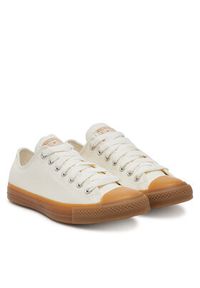 Converse Trampki Chuck Taylor All Star Tough Textures A10512C Beżowy. Kolor: beżowy. Materiał: materiał