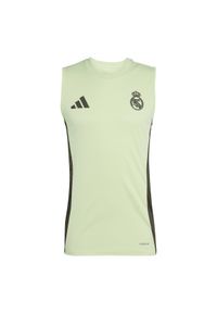 Adidas - Kamizelka bez rękawów Real Madrid 2025/26. Kolor: zielony. Długość rękawa: bez rękawów. Sport: piłka nożna #1