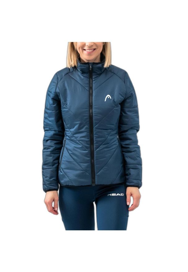 Damska kurtka puchowa Head Kinetic. Kolor: fioletowy, niebieski, wielokolorowy. Materiał: puch