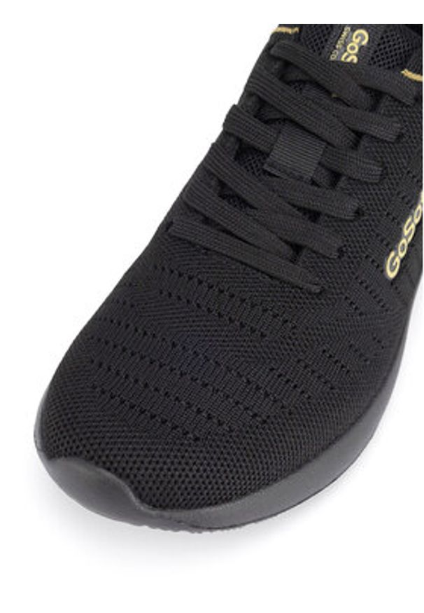 Go Soft Sneakersy WP-12A Czarny. Kolor: czarny. Materiał: materiał