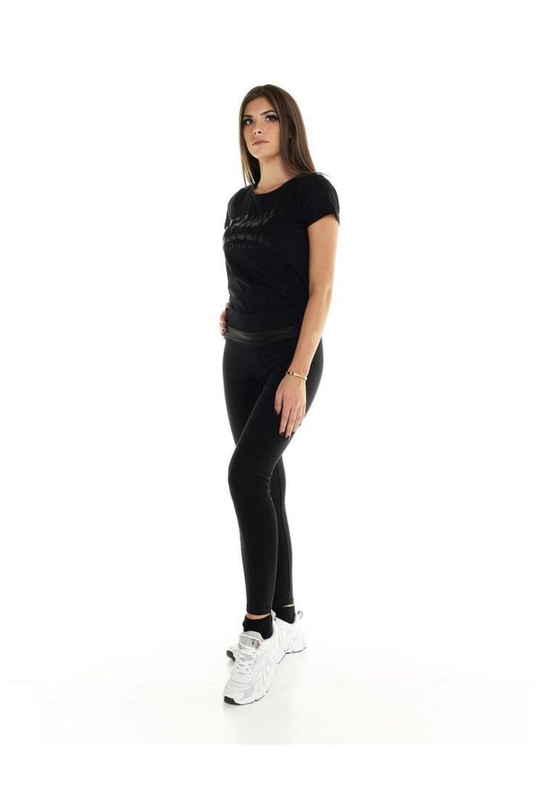 LEONE 1947 APPAREL - Legginsy damskie Leone Blackout. Kolor: czarny. Materiał: tkanina. Sport: fitness