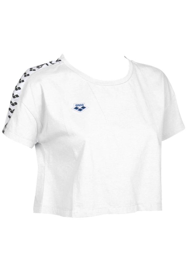 Koszulka treningowa dla kobiet Arena Corinne Team Icons. Kolor: biały, wielokolorowy, czarny