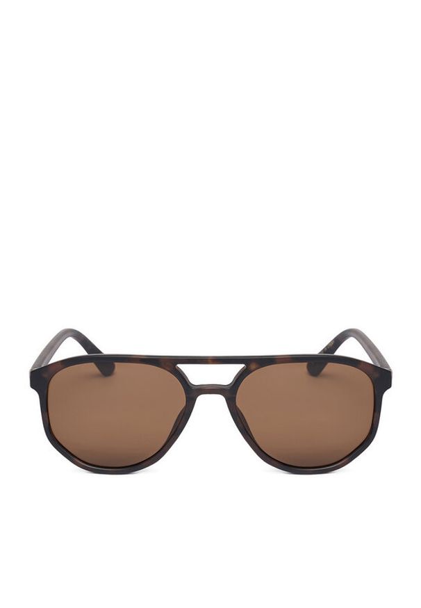 Quiksilver Okulary przeciwsłoneczne WB-QS-MA-010-SS26 Brązowy. Kolor: brązowy. Materiał: syntetyk