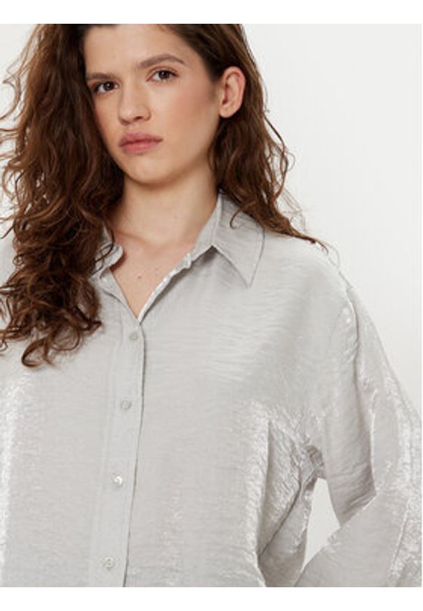 Tom Tailor Denim Koszula 1044207 Écru Regular Fit. Materiał: wiskoza