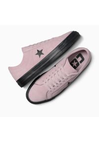Buty Converse One Star Pro Ox, Dla obu płci. Kolor: różowy. Materiał: zamsz, materiał