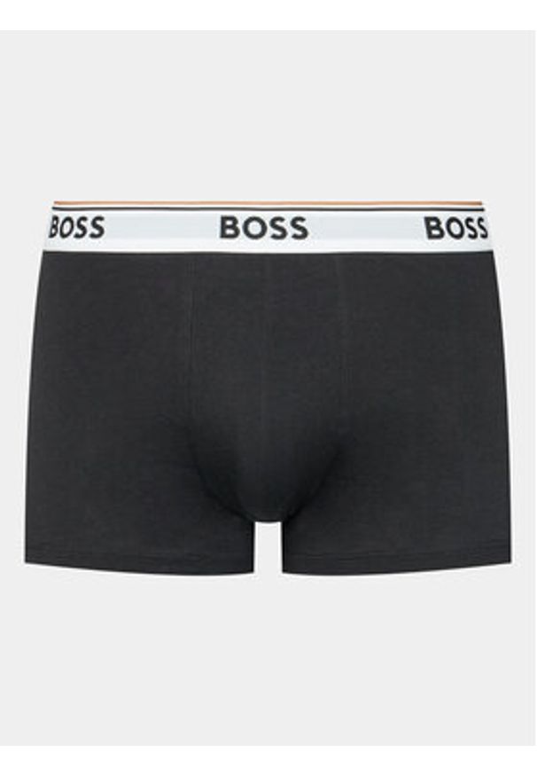 BOSS - Boss Komplet 3 par bokserek Power 50475274 Czarny. Kolor: czarny. Materiał: bawełna
