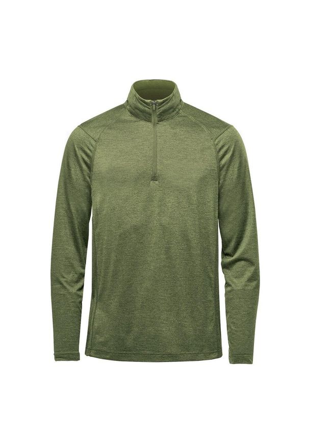 STORMTECH - Bluza Męska Milano Quarter Zip. Kolor: zielony. Styl: sportowy