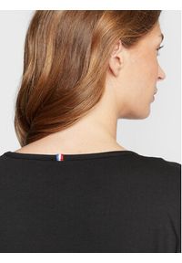 Le Coq Sportif T-Shirt 2220568 Czarny Regular Fit. Kolor: czarny. Materiał: bawełna #4