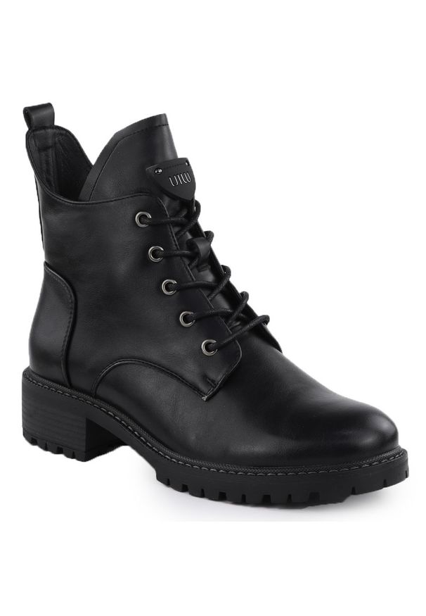 Botki damskie workery ocieplane czarne Vinceza 58609. Kolor: czarny. Materiał: skóra ekologiczna. Styl: elegancki