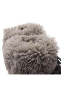 EMU Australia Śniegowce Blurred Glossy W12812 Szary. Kolor: szary. Materiał: skóra #9