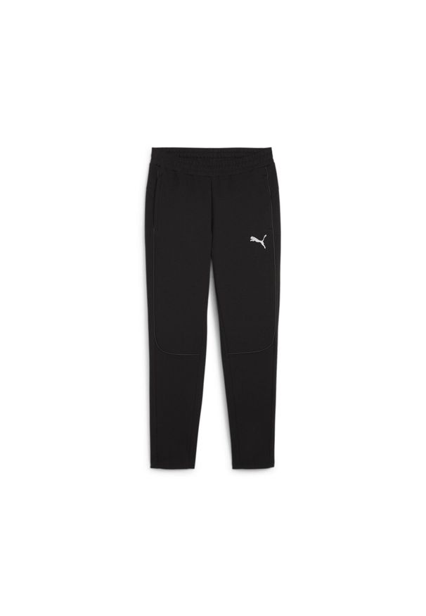 Jogging Puma TeamFinal. Kolor: czarny. Materiał: polar. Sport: bieganie