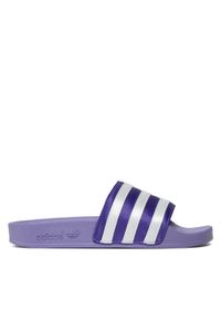 Adidas - adidas Klapki adilette W GX8637 Fioletowy. Kolor: fioletowy. Materiał: materiał #1