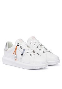 Karl Lagerfeld - KARL LAGERFELD Sneakersy KL62516T Biały. Kolor: biały. Materiał: skóra #2