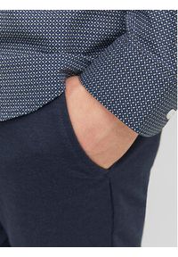 Jack & Jones - Jack&Jones Chinosy Marco 12237523 Granatowy Slim Fit. Kolor: niebieski. Materiał: syntetyk #7