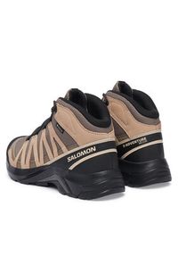 salomon - Salomon Trekkingi X-Adventure Recon Mid Gtx L49095500 Brązowy. Kolor: brązowy. Materiał: materiał #5