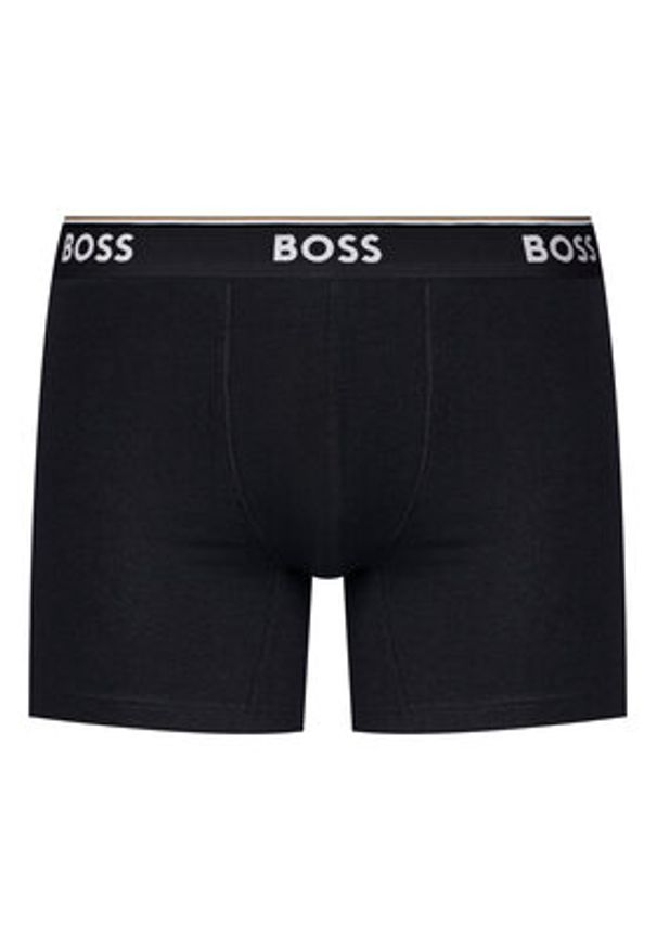 BOSS Komplet bokserek 50531691 Czarny. Kolor: czarny. Materiał: bawełna