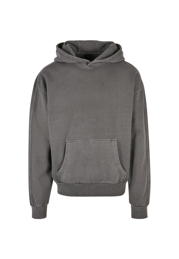 Gruba bluza z kapturem z materiału frotte Urban Classics. Typ kołnierza: kaptur. Kolor: czarny. Materiał: materiał