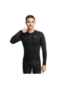 SIROKO - Męska koszulka rowerowa gravel z długim rękawem Kolarstwo Siroko GM6 Rideout. Kolor: czarny. Materiał: materiał. Długość rękawa: długi rękaw. Długość: długie. Sport: kolarstwo #1