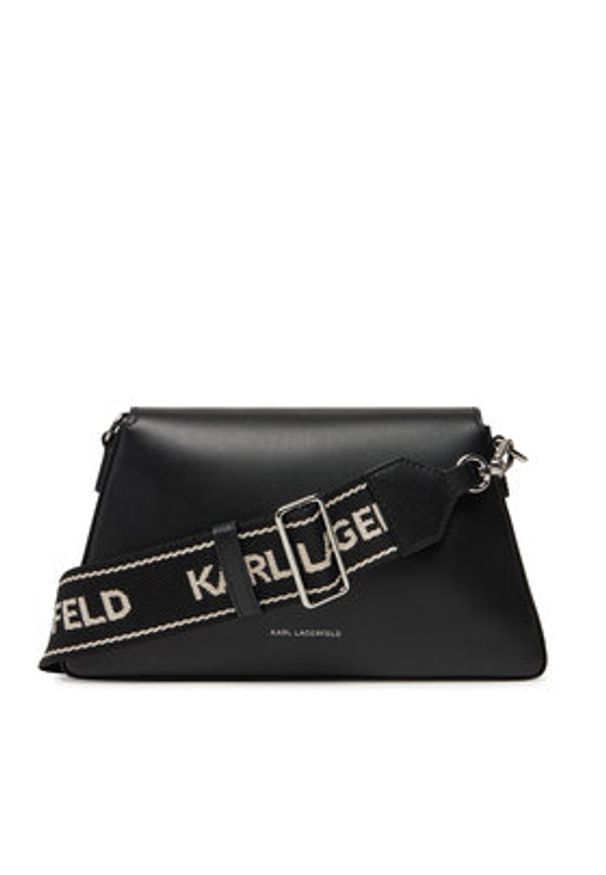 Karl Lagerfeld - KARL LAGERFELD Torebka A2W30198 Czarny. Kolor: czarny. Materiał: skórzane