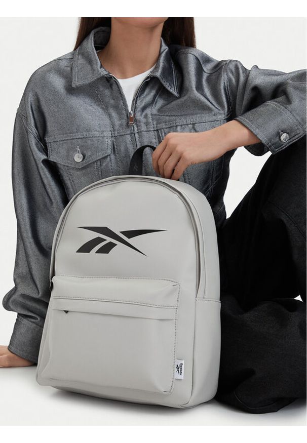 Reebok Plecak CWBEO-RBK-M-005-10 Szary. Kolor: szary. Materiał: skóra