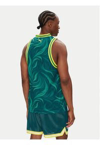 Puma Tank top 631702 Zielony Regular Fit. Kolor: zielony. Materiał: syntetyk #3