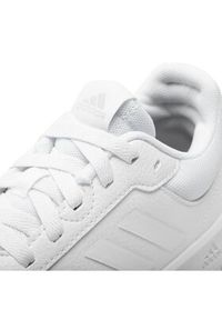 Adidas - adidas Sneakersy Tensaur Sport 2.0 K GW6423 Biały. Kolor: biały. Materiał: skóra