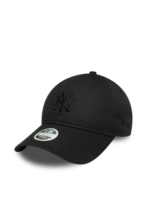 New Era Czapka z daszkiem New York Yankees Bow Back 9TWENTY 60667704 Czarny. Kolor: czarny. Materiał: materiał, bawełna
