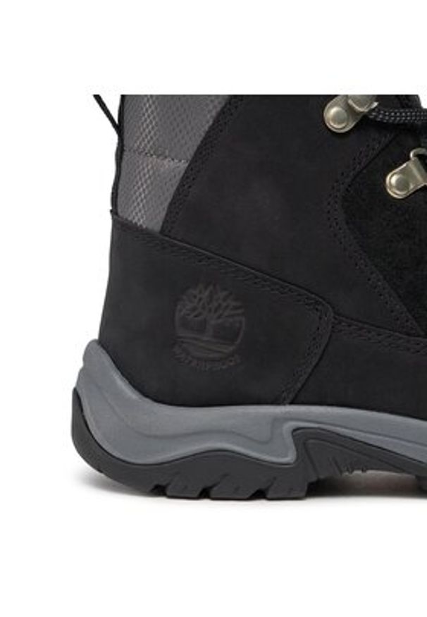 Timberland Trapery Mt. Maddsen Winter Wp Wl TB0A42TW0151 Czarny. Kolor: czarny. Materiał: nubuk, skóra