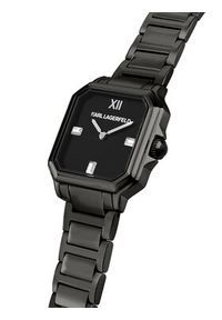 Karl Lagerfeld - KARL LAGERFELD Zegarek R0553102504 Czarny. Kolor: czarny #4