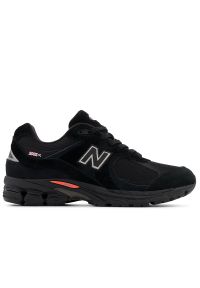 Buty unisex New Balance U2002RG - czarne. Kolor: różowy, czarny. Materiał: zamsz, guma. Szerokość cholewki: normalna #1