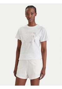 Guess T-Shirt E6GI00 I3Z14 Biały Regular Fit. Kolor: biały. Materiał: bawełna #1