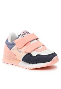 Pepe Jeans Sneakersy London Basic Gk PGS30565 Różowy. Kolor: różowy. Materiał: skóra #3