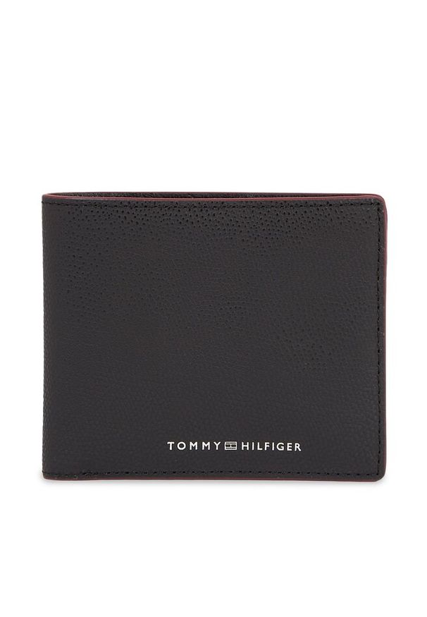 TOMMY HILFIGER - Portfel męski Tommy Hilfiger. Kolor: czarny