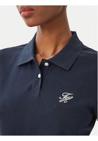 TOMMY HILFIGER - Tommy Hilfiger Polo 1985 Logo WW0WW49259 Granatowy Slim Fit. Typ kołnierza: polo. Kolor: niebieski. Materiał: bawełna #5