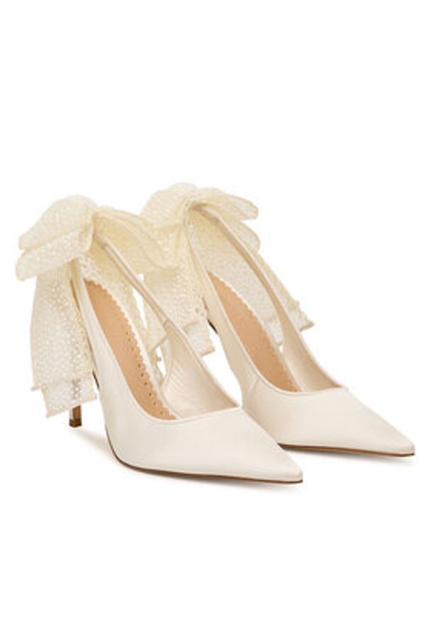 Steve Madden Sandały Teacup-P 11005220 Biały. Kolor: biały. Materiał: materiał