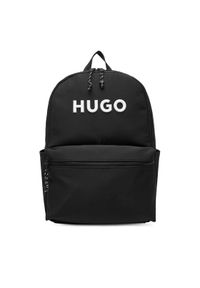 Hugo - HUGO Plecak G00557 Czarny. Kolor: czarny. Materiał: materiał