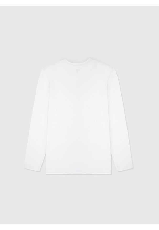 Pako Lorente - PAKO LORENTE – Męski longsleeve w białym kolorze, dwupak. Kolor: biały, czarny. Materiał: bawełna, elastan. Długość rękawa: długi rękaw. Długość: długie. Wzór: gładki