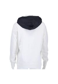 Bluza sportowa dziewczęca Champion Full Zip. Typ kołnierza: kaptur. Kolor: biały. Styl: sportowy