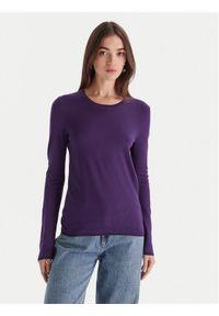 Liu Jo Sweter MF5226 MS49I Fioletowy Regular Fit. Kolor: fioletowy. Materiał: wiskoza #1