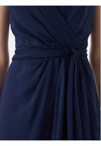 Luisa Spagnoli Sukienka wieczorowa Piolo 543226 Granatowy Regular Fit. Kolor: niebieski. Materiał: jedwab. Styl: wizytowy #3