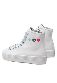 Chiara Ferragni Sneakersy CF3011-009 Biały. Kolor: biały. Materiał: materiał #3