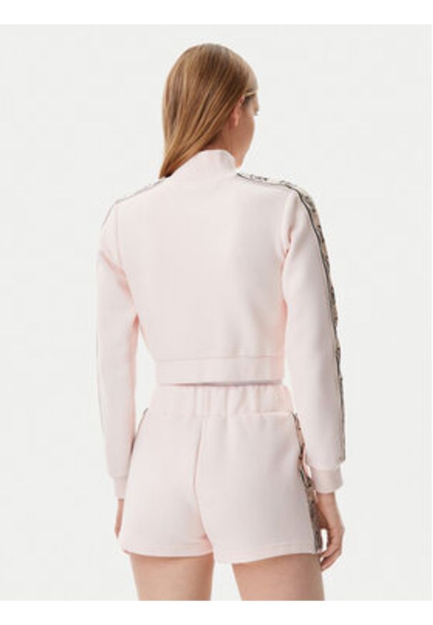 Guess Bluza V3RQ12 KB3P2 Różowy Regular Fit. Kolor: różowy. Materiał: bawełna