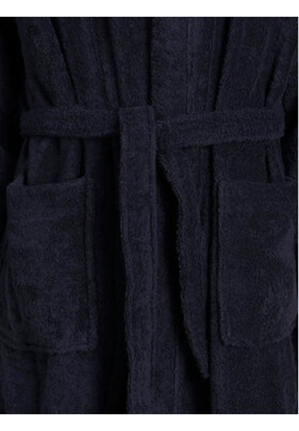 Jack & Jones Szlafrok 12243624 Granatowy. Kolor: niebieski. Materiał: bawełna