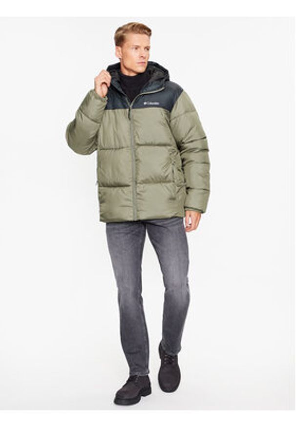 columbia - Columbia Kurtka zimowa Puffect™ 2008413 Zielony Regular Fit. Kolor: zielony. Materiał: syntetyk. Sezon: zima