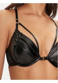 Hunkemöller Biustonosz push-up Faye 206205 Czarny. Kolor: czarny. Materiał: syntetyk. Rodzaj stanika: push-up