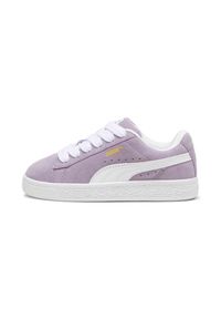 Trenerzy dla dzieci Puma Suede XL. Kolor: fioletowy. Model: Puma Suede. Sport: turystyka piesza, taniec #1