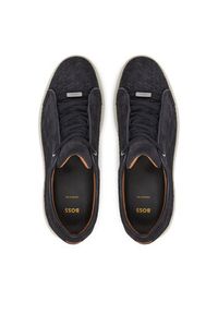 BOSS Sneakersy Gary Tenn Sdbuwv 50538983 Granatowy. Kolor: niebieski. Materiał: skóra, zamsz #5